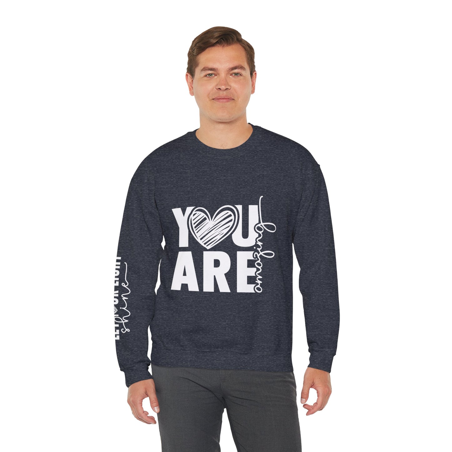 You Are Loved Unisex Crewneck Sweatshirt