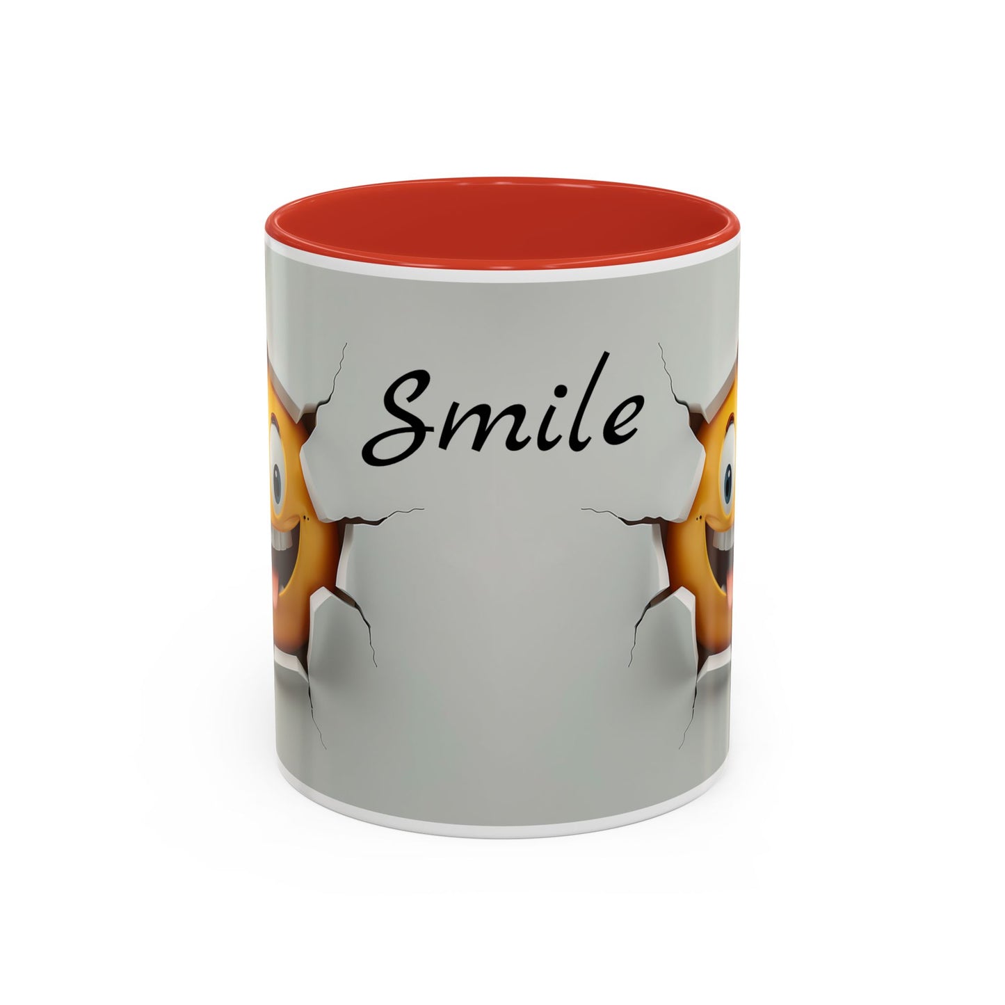 Funny Smile Accent Coffee Mug
