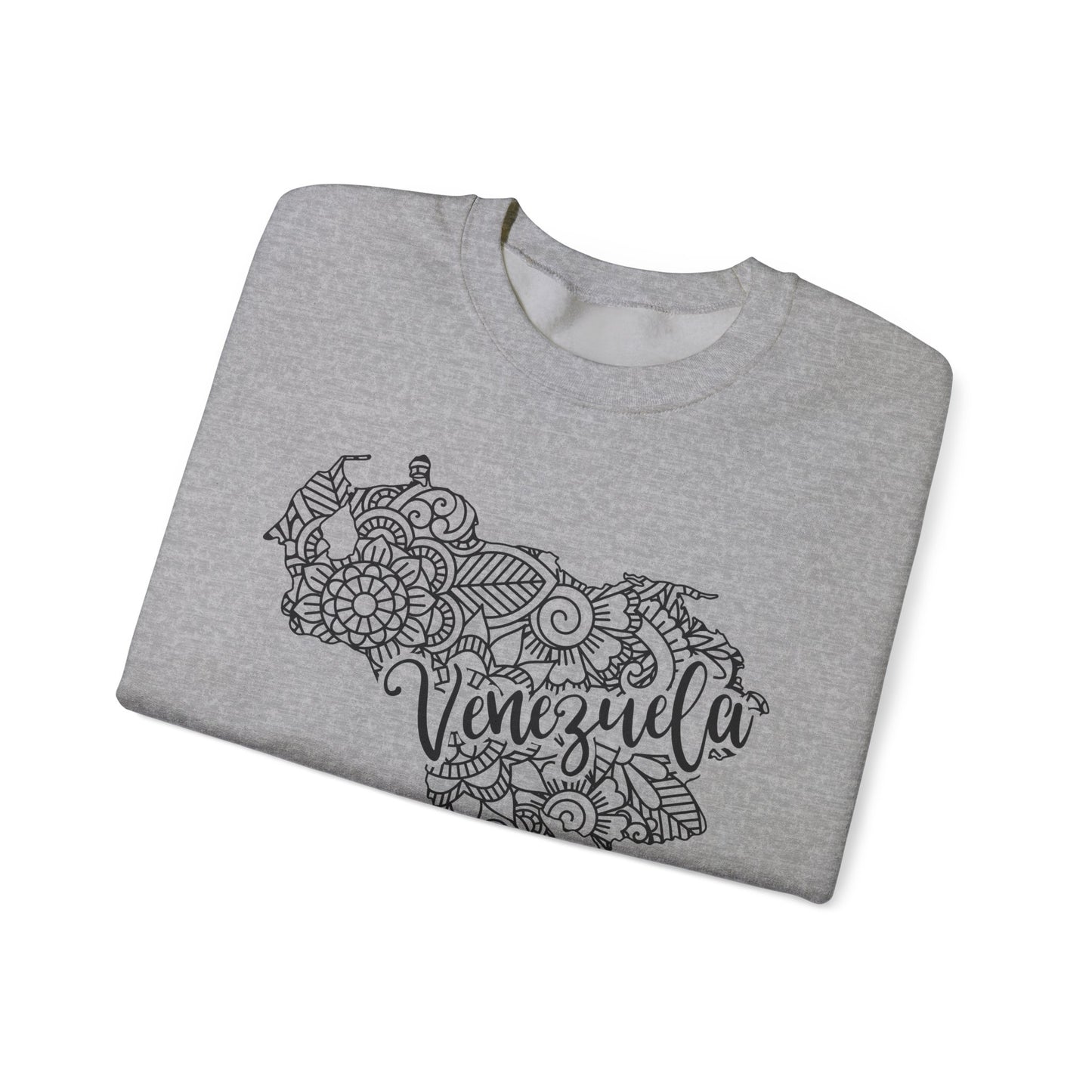 Venezuela Map Crewneck Sweatshirt
