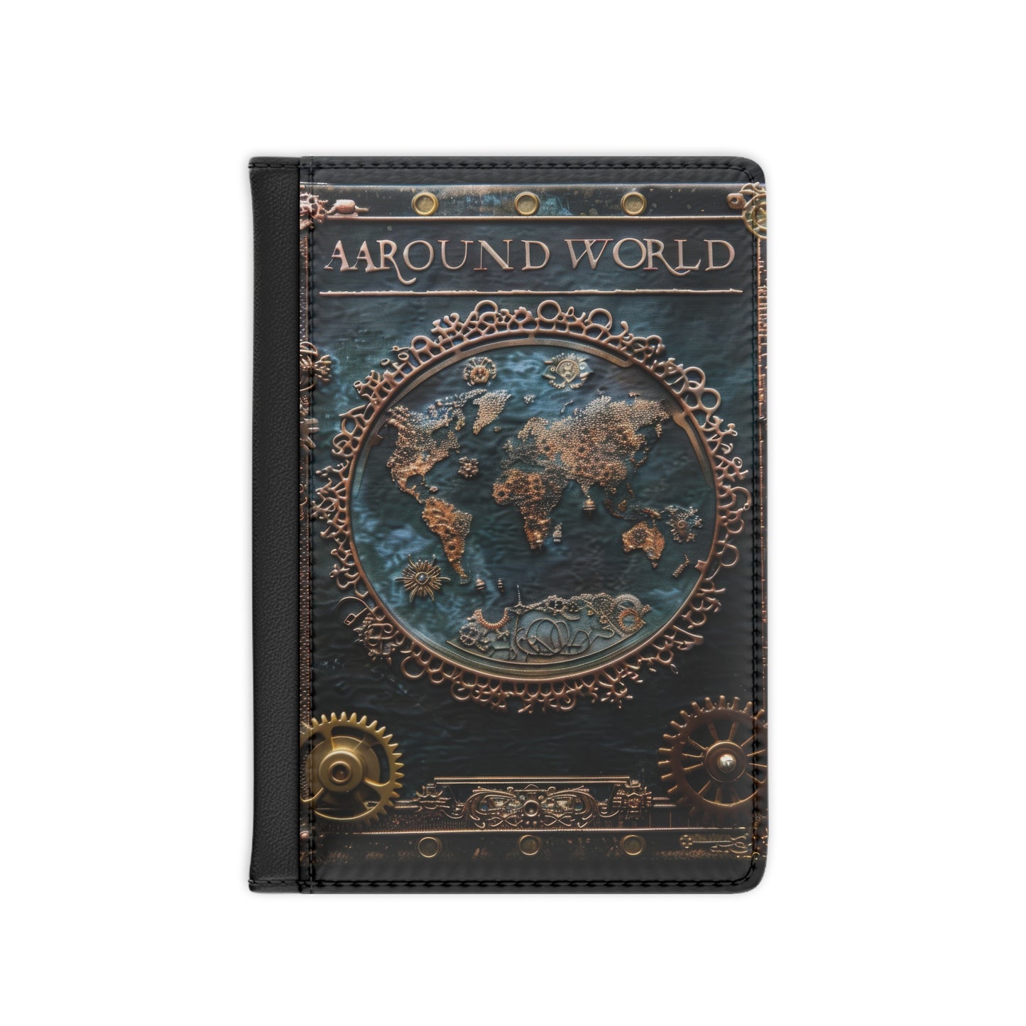 Vintage Steampunk Passport Cover