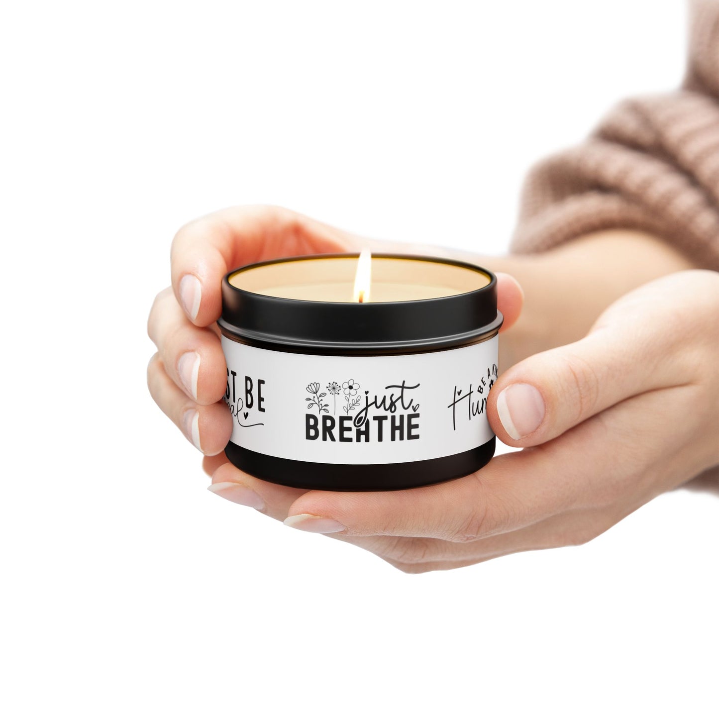 Just Breathe - Tin Candles