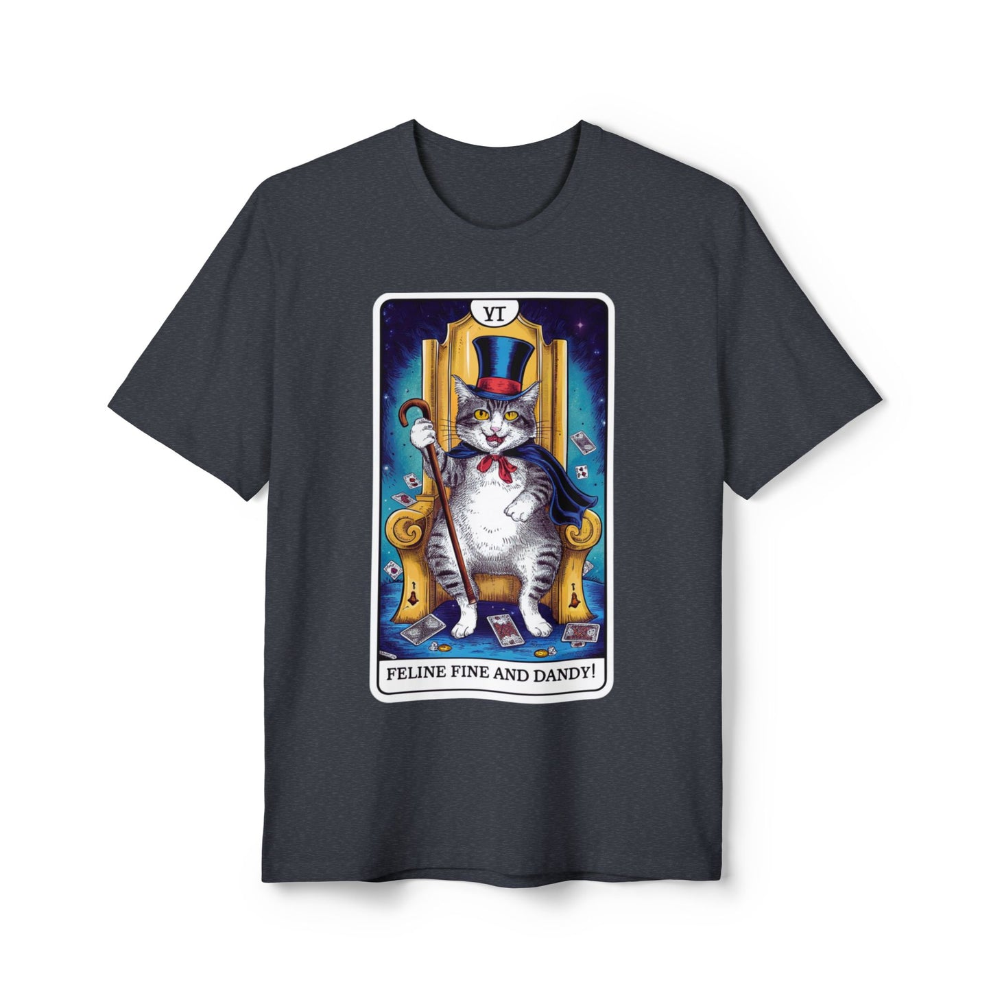 Feline Fine and Dandy Cat T-Shirt