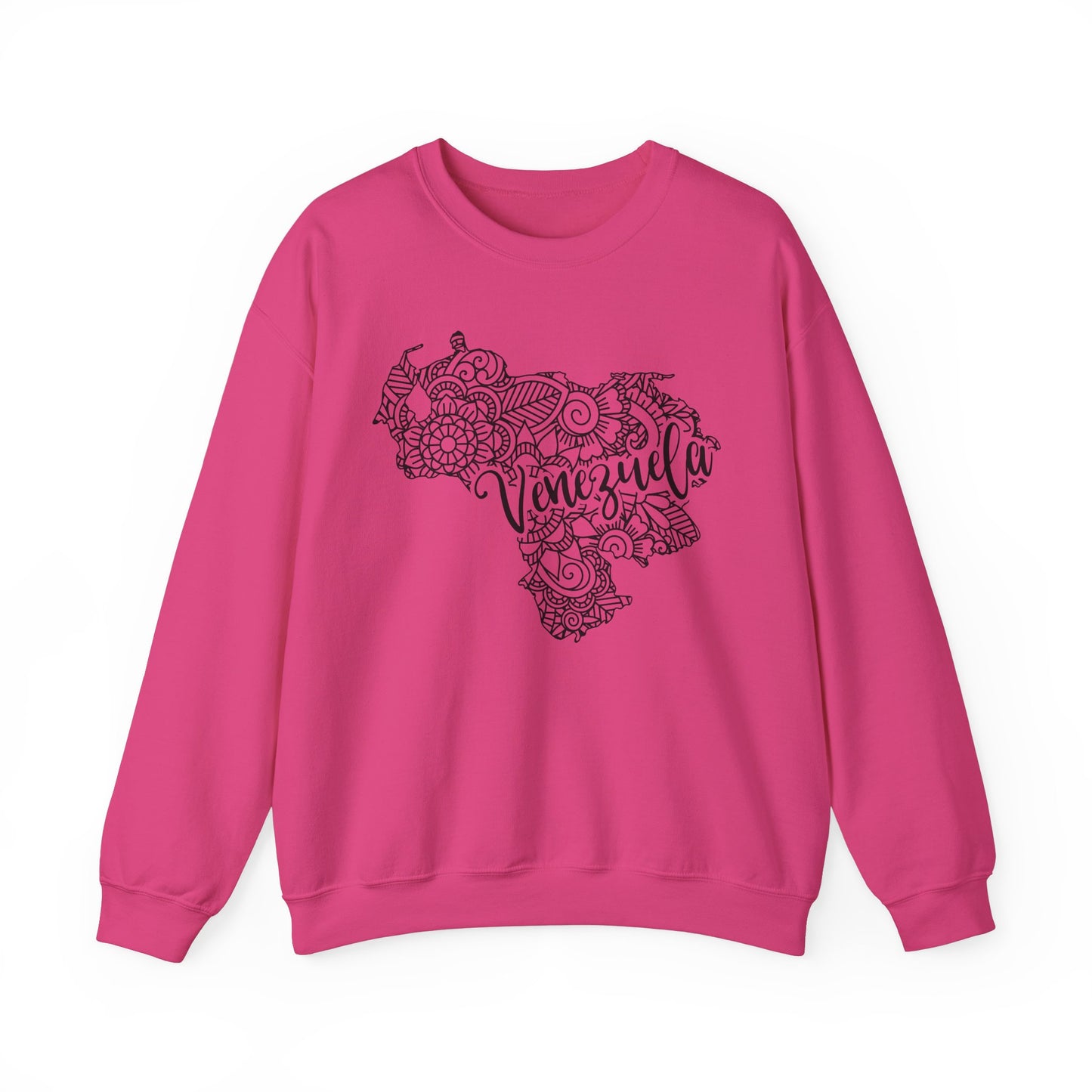 Venezuela Map Crewneck Sweatshirt
