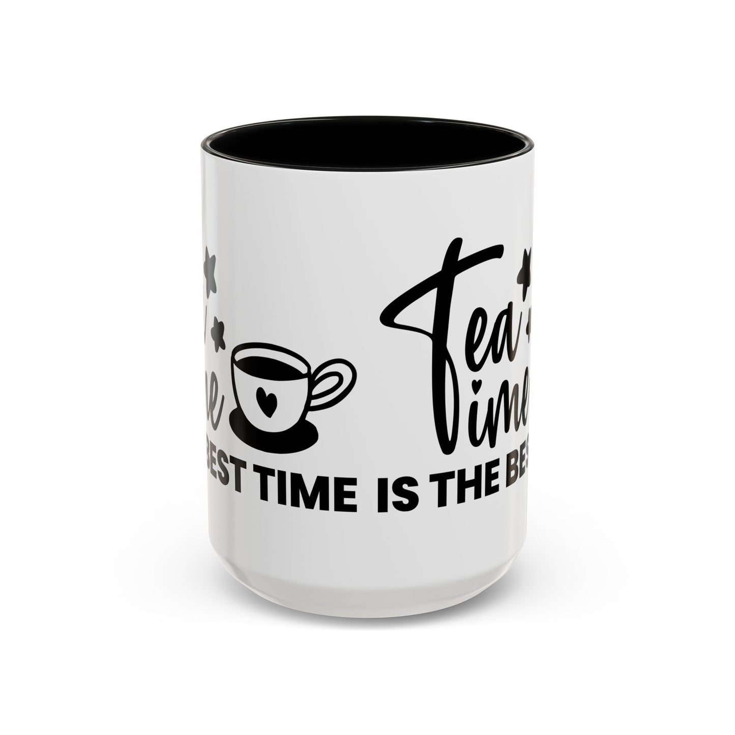 Tea Time Accent Coffee Mug