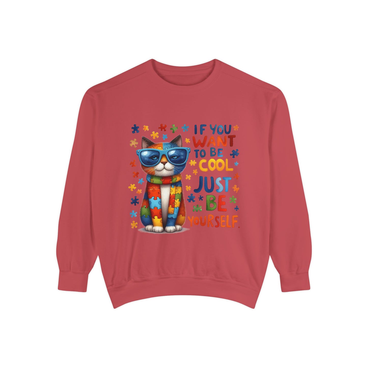 Cool Cat Inspirational Sweatshirt