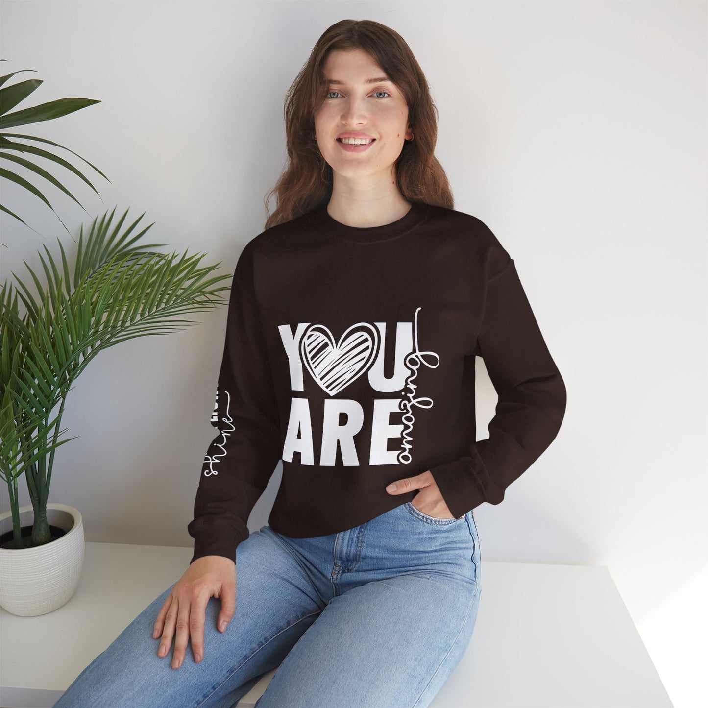 You Are Loved Unisex Crewneck Sweatshirt