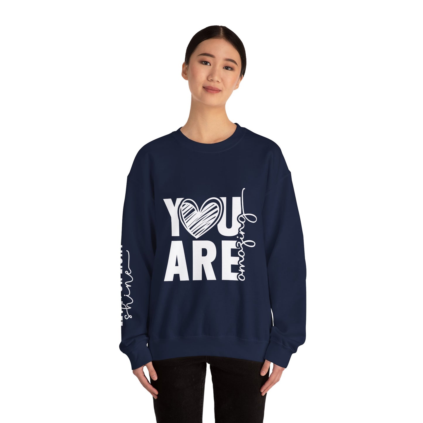 You Are Loved Unisex Crewneck Sweatshirt