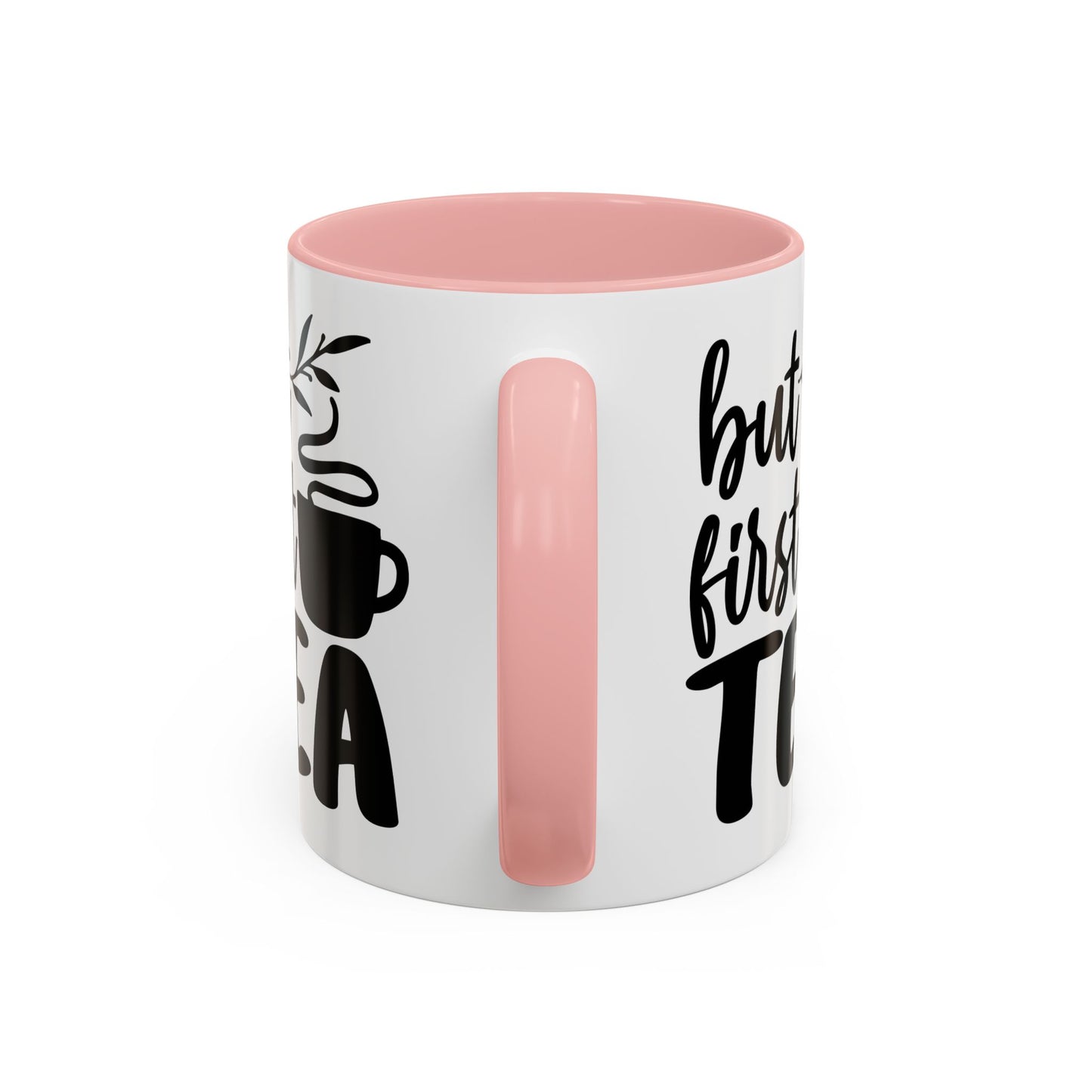 But First Tea Accent Coffee Mug