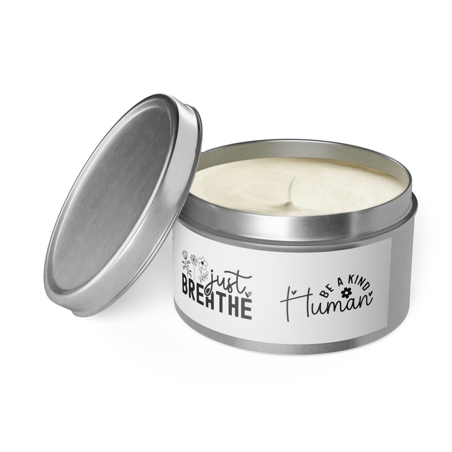 Just Breathe - Tin Candles