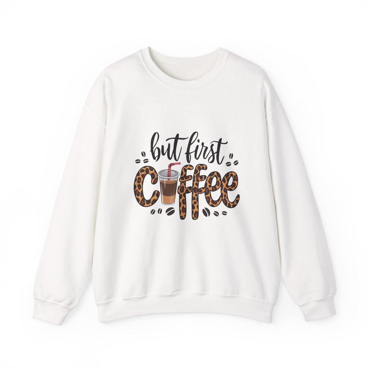 But First Coffee Crewneck Sweatshirt