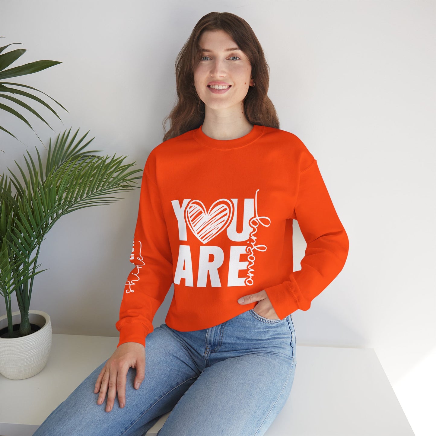 You Are Loved Unisex Crewneck Sweatshirt