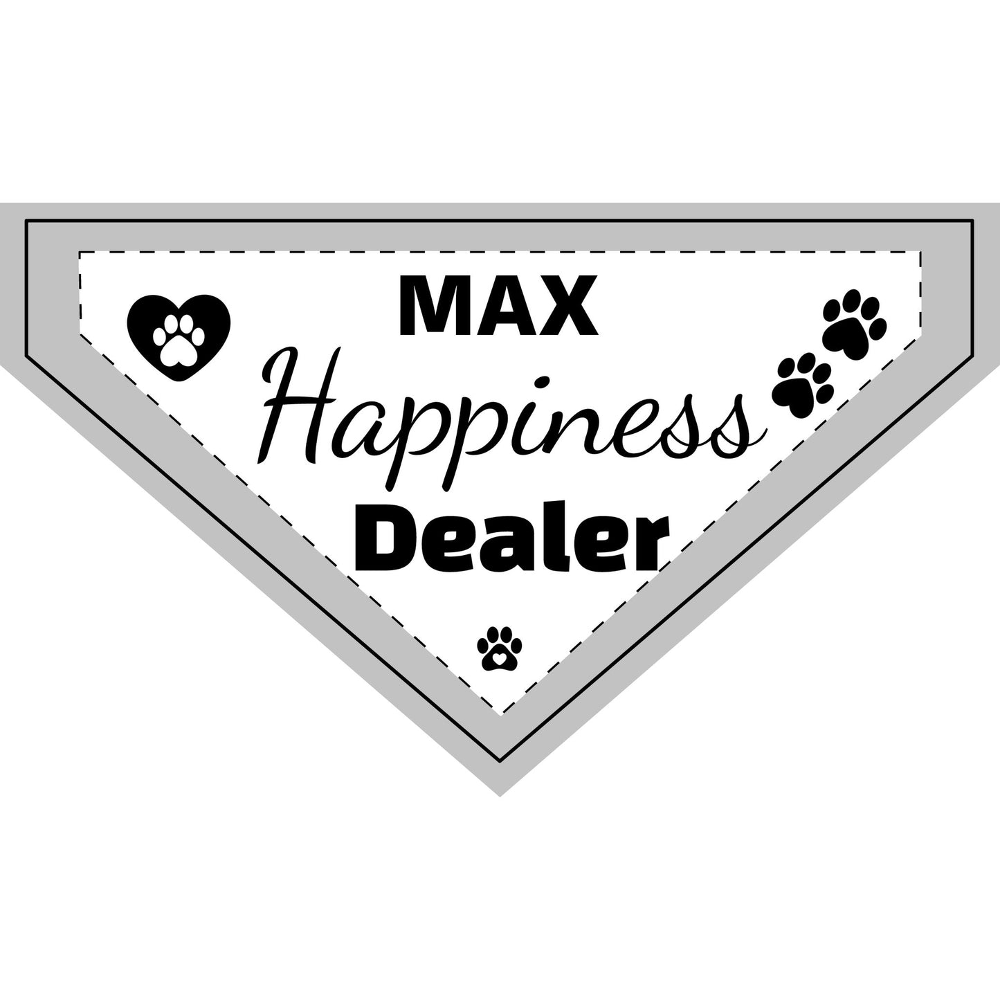 Custom Clip-on Pet Bandana