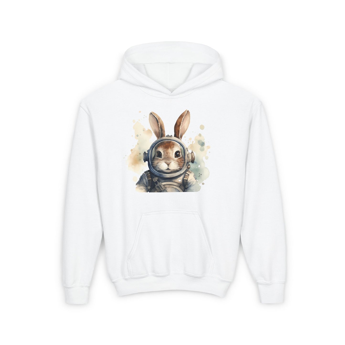Astronaut Bunny Youth Hoodie - For Kids
