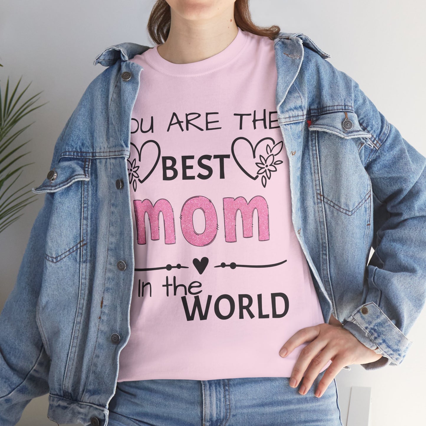 Best Mom Unisex Heavy Cotton Tee