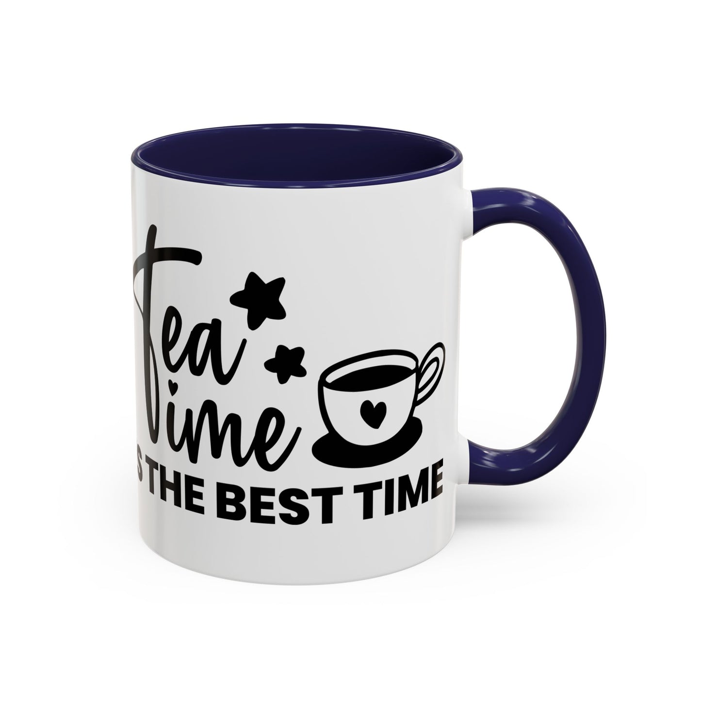Tea Time Accent Coffee Mug