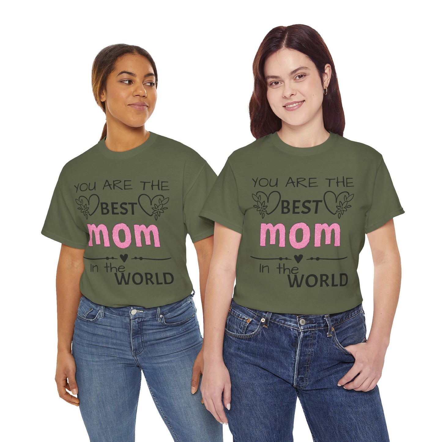 Best Mom Unisex Heavy Cotton Tee