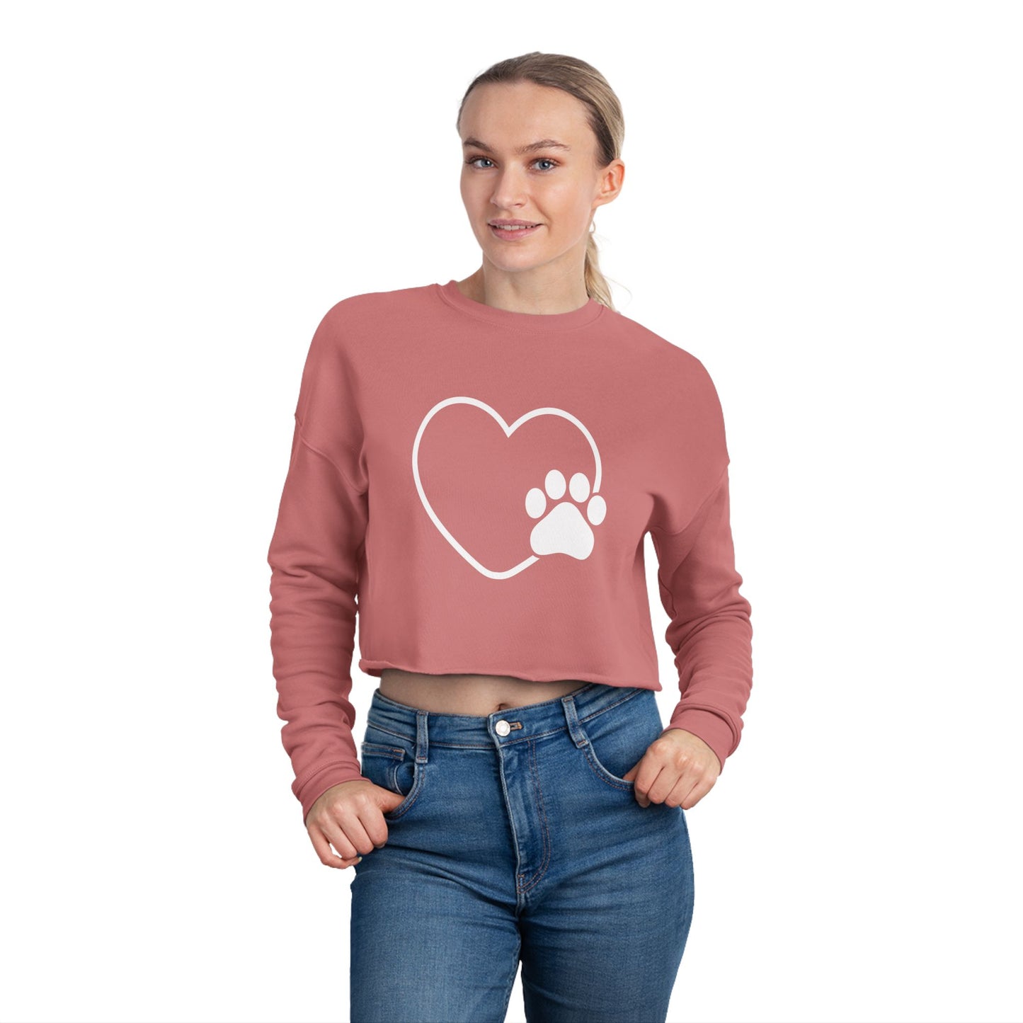 Pet Lover's Cropped Sweatshirt