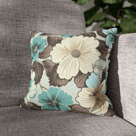 Floral Decorative Pillowcase