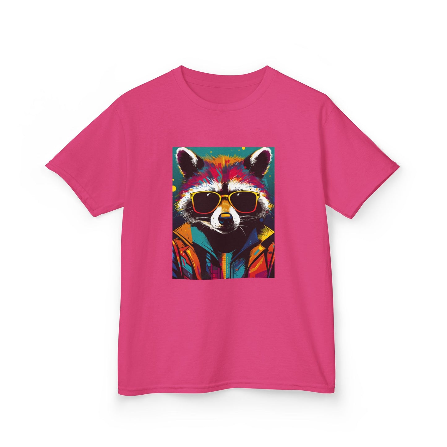 T-Shirt for Kids - Cool Raccoon Kids Tee