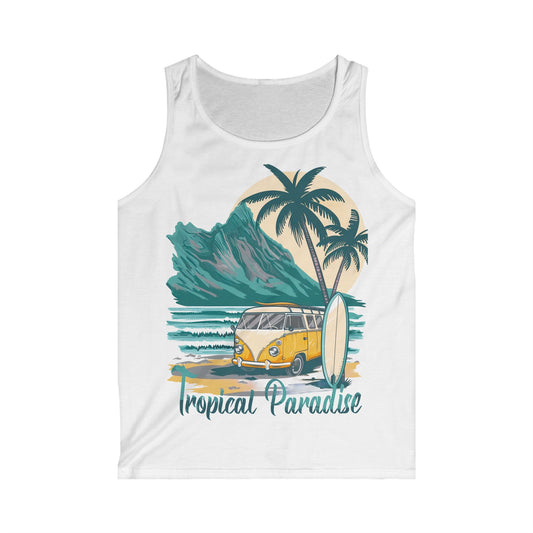 Men's Tropical Paradise Tank Top