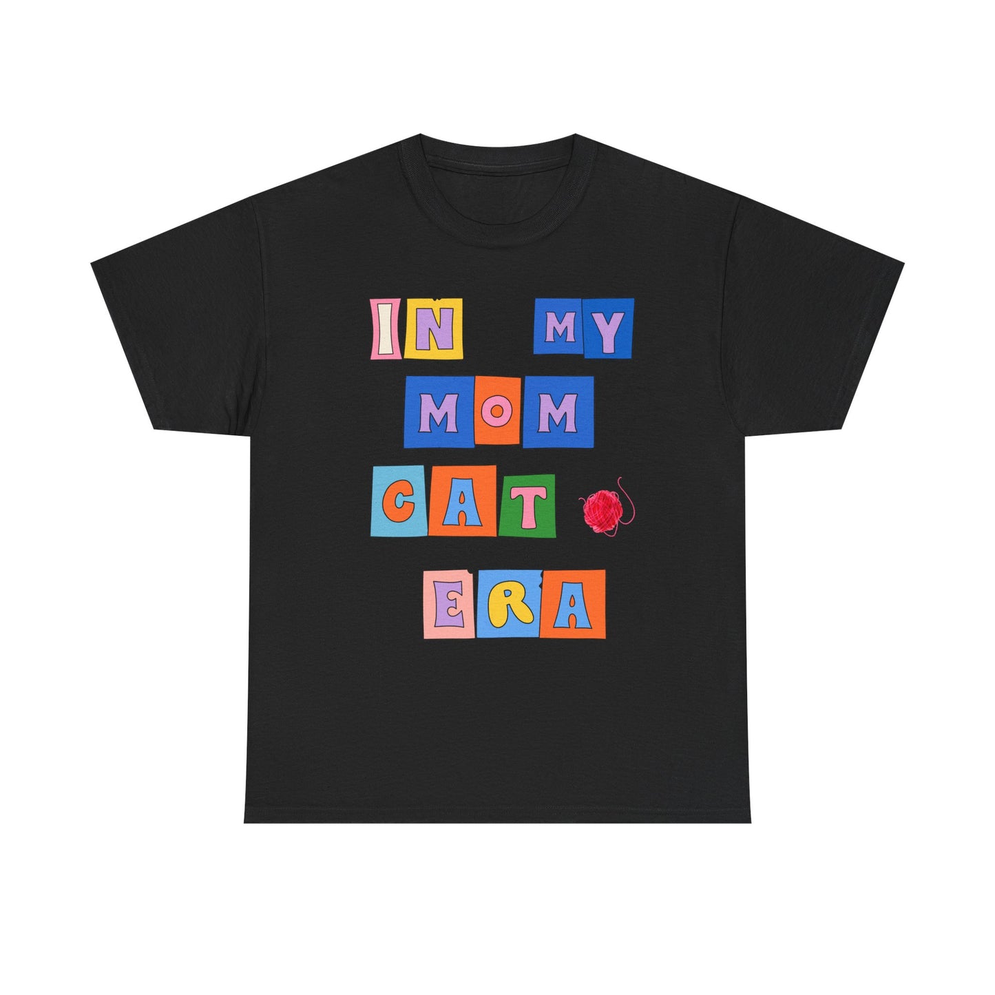 "In My Mom's Cat Era" Unisex Heavy Cotton Tee