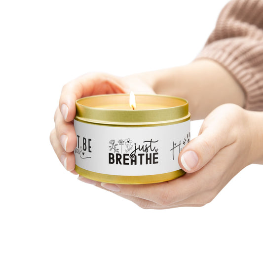Just Breathe - Tin Candles