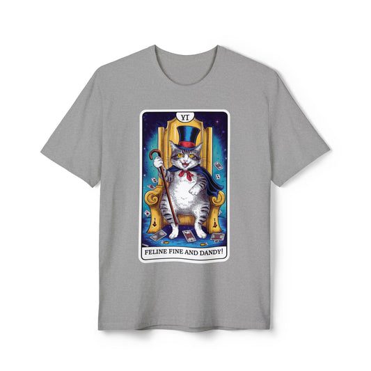 Feline Fine and Dandy Cat T-Shirt