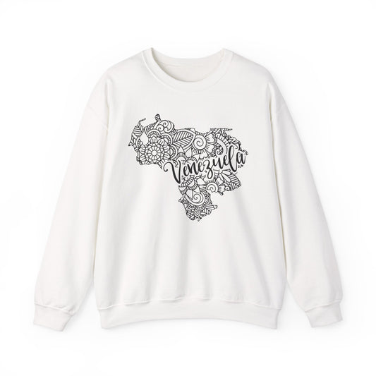 Venezuela Map Crewneck Sweatshirt