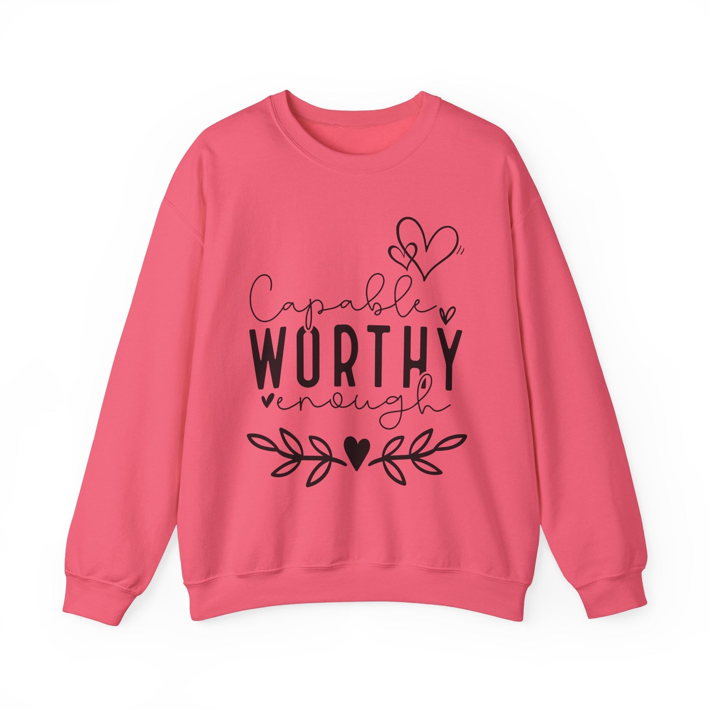 Capable & Worthy Unisex Crewneck Sweatshirt
