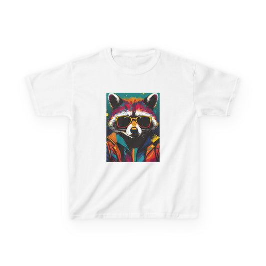 T-Shirt for Kids - Cool Raccoon Kids Tee