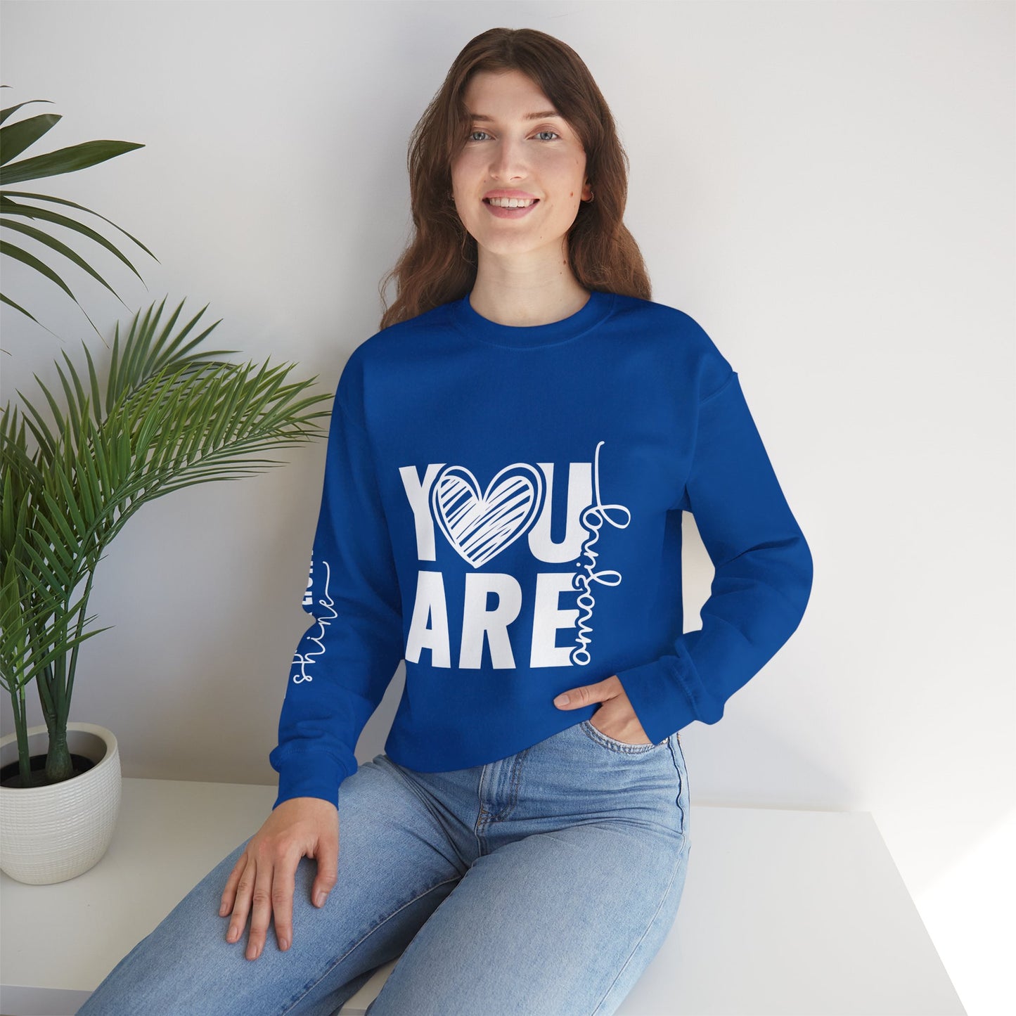 You Are Loved Unisex Crewneck Sweatshirt