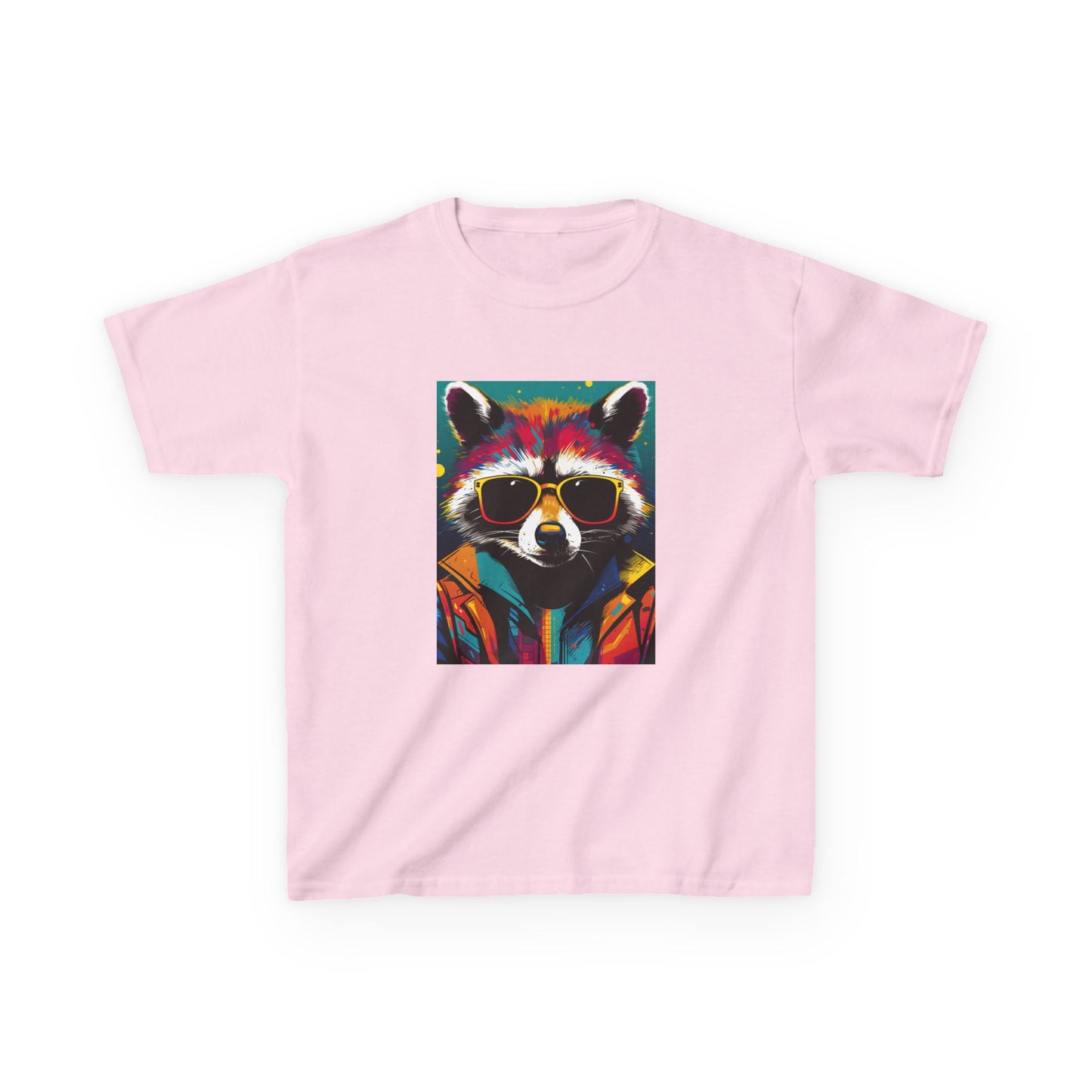 T-Shirt for Kids - Cool Raccoon Kids Tee