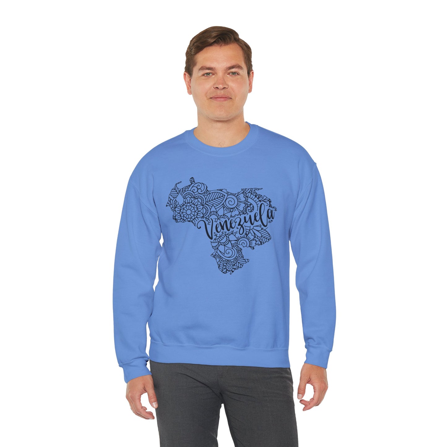 Venezuela Map Crewneck Sweatshirt