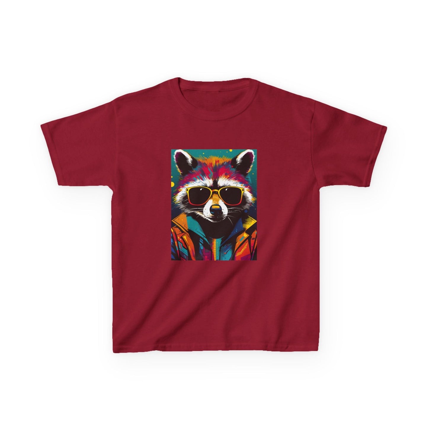 T-Shirt for Kids - Cool Raccoon Kids Tee