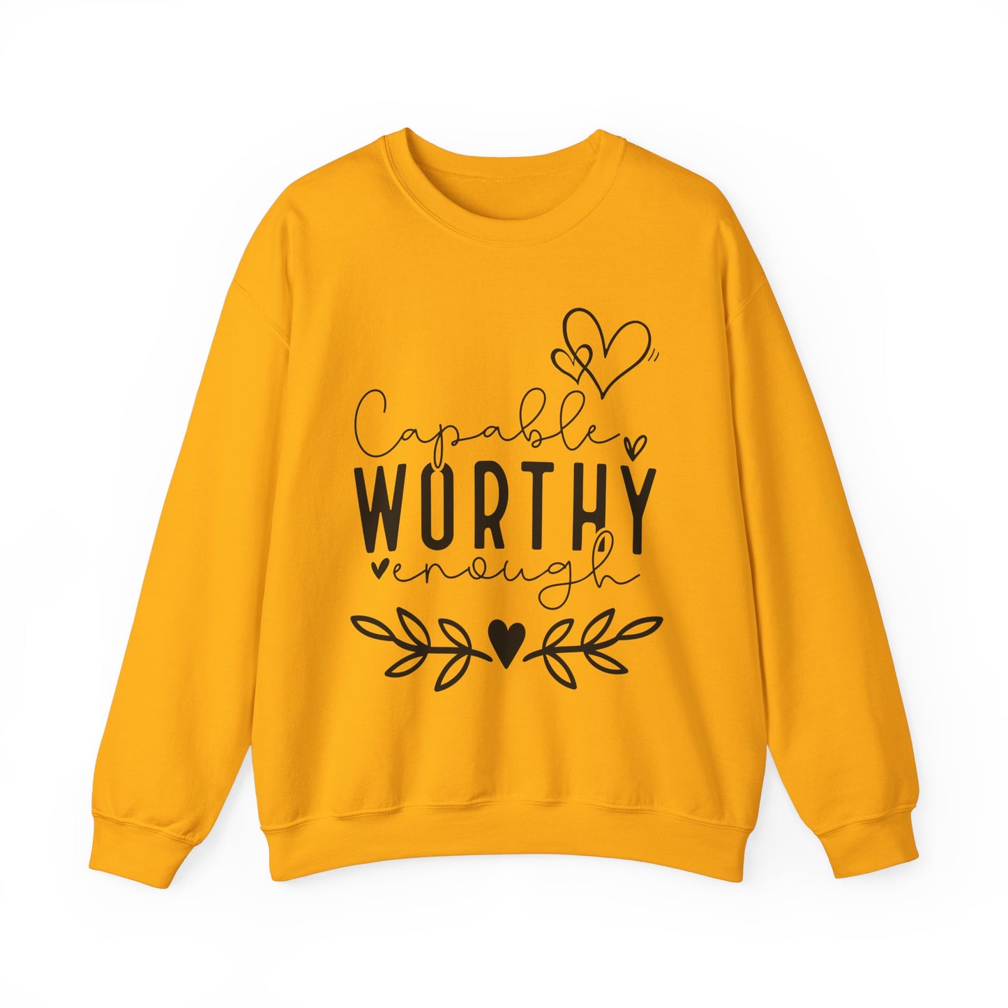 Capable & Worthy Unisex Crewneck Sweatshirt