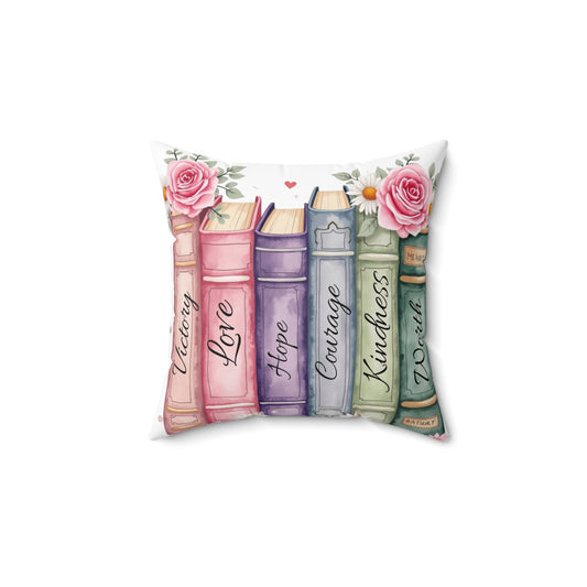 Book-Lover's Decorative Pillow
