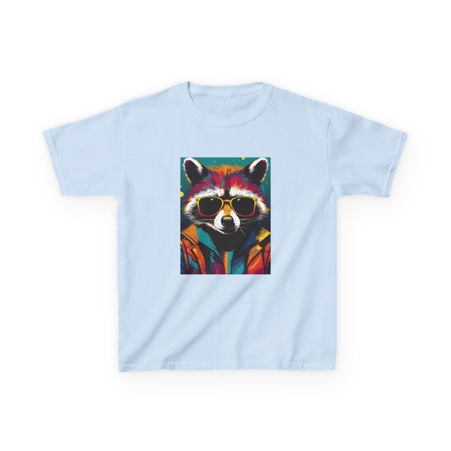 T-Shirt for Kids - Cool Raccoon Kids Tee