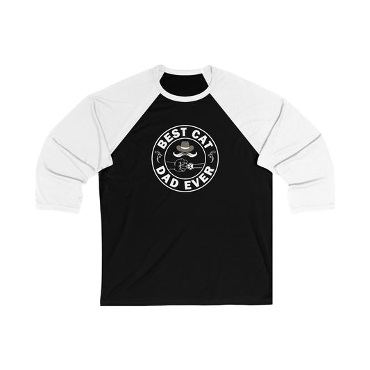 Cat Dad - Unisex 3/4 Sleeve Baseball Tee