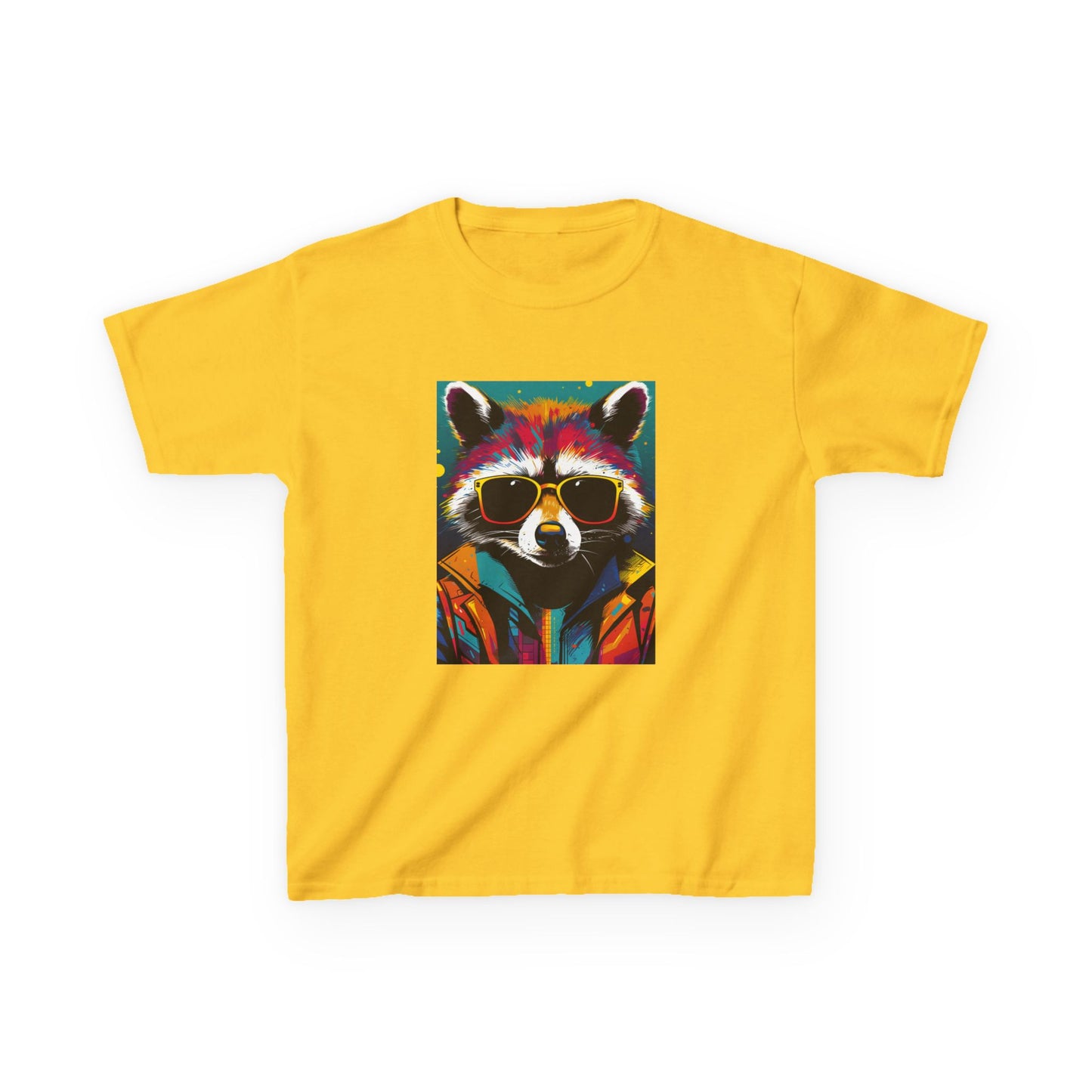 T-Shirt for Kids - Cool Raccoon Kids Tee