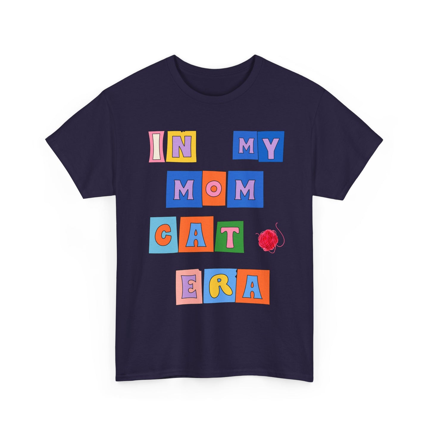 "In My Mom's Cat Era" Unisex Heavy Cotton Tee