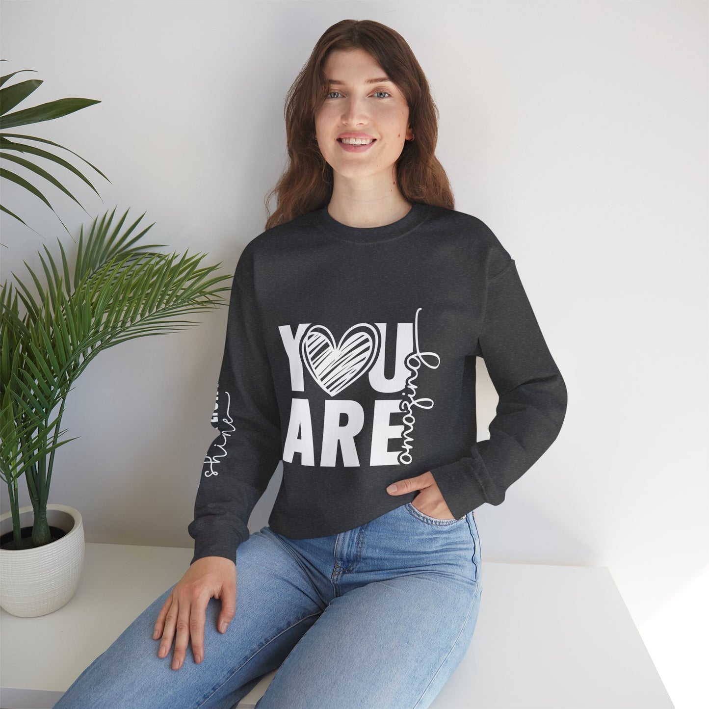 You Are Loved Unisex Crewneck Sweatshirt