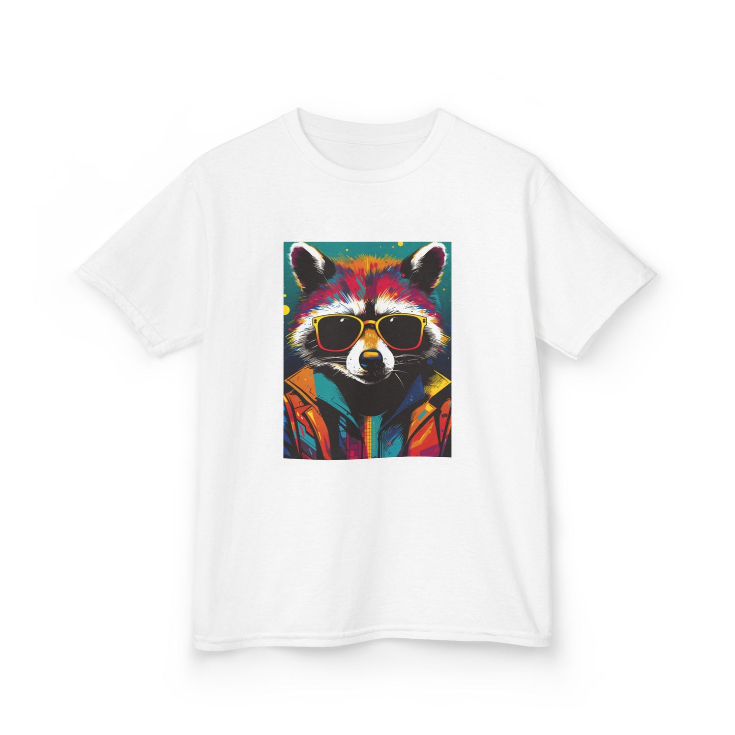 T-Shirt for Kids - Cool Raccoon Kids Tee