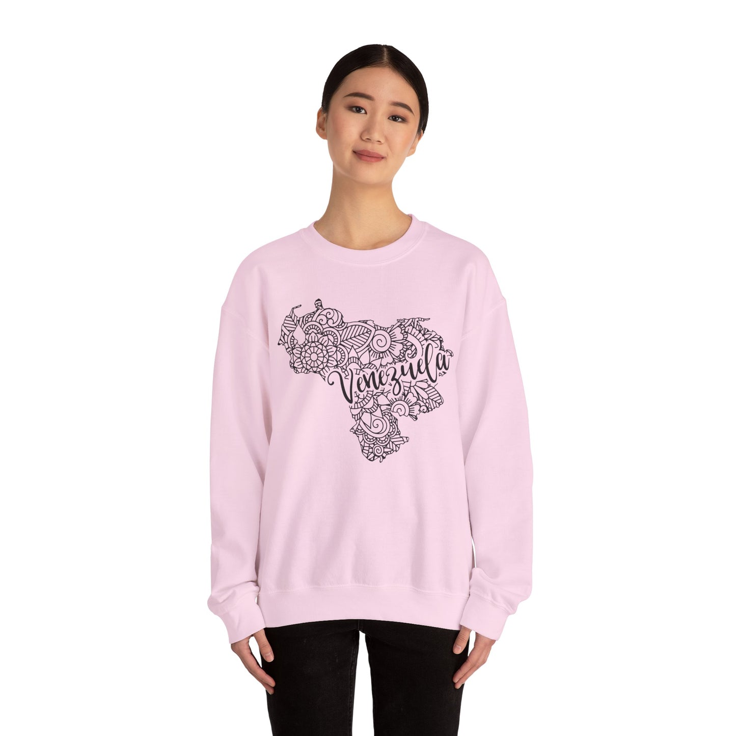 Venezuela Map Crewneck Sweatshirt