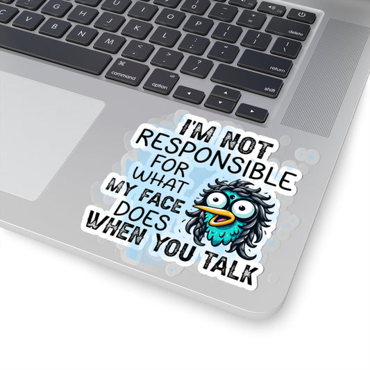 Humorous Kiss-Cut Stickers