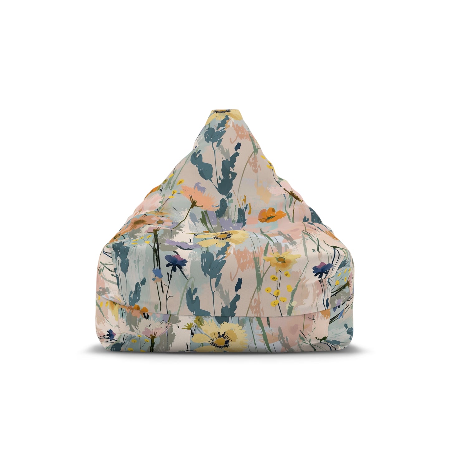 Cozy Floral Bean Bag Cover