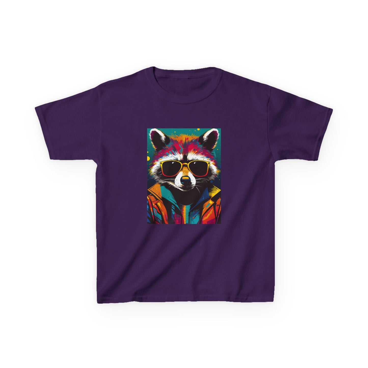 T-Shirt for Kids - Cool Raccoon Kids Tee