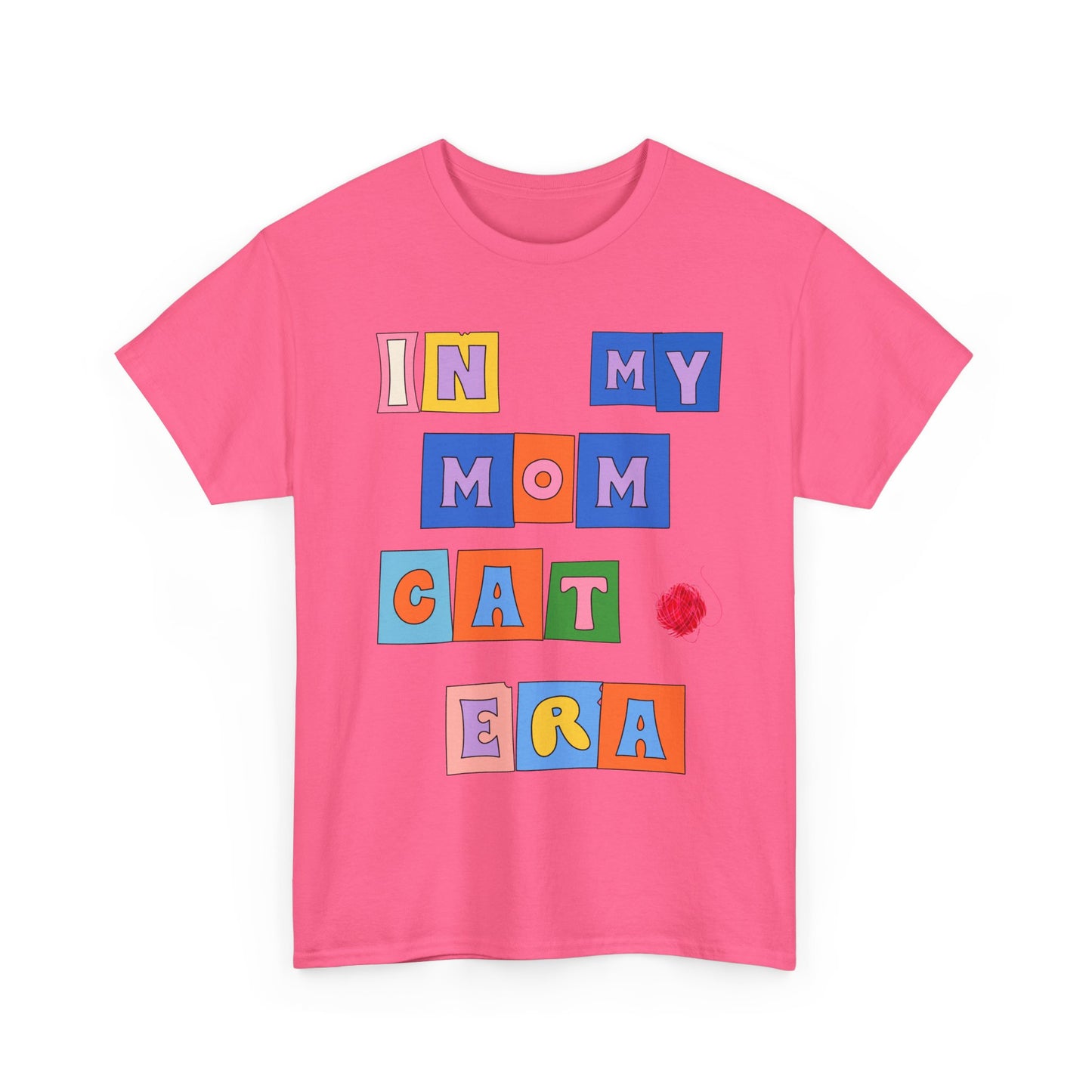 "In My Mom's Cat Era" Unisex Heavy Cotton Tee