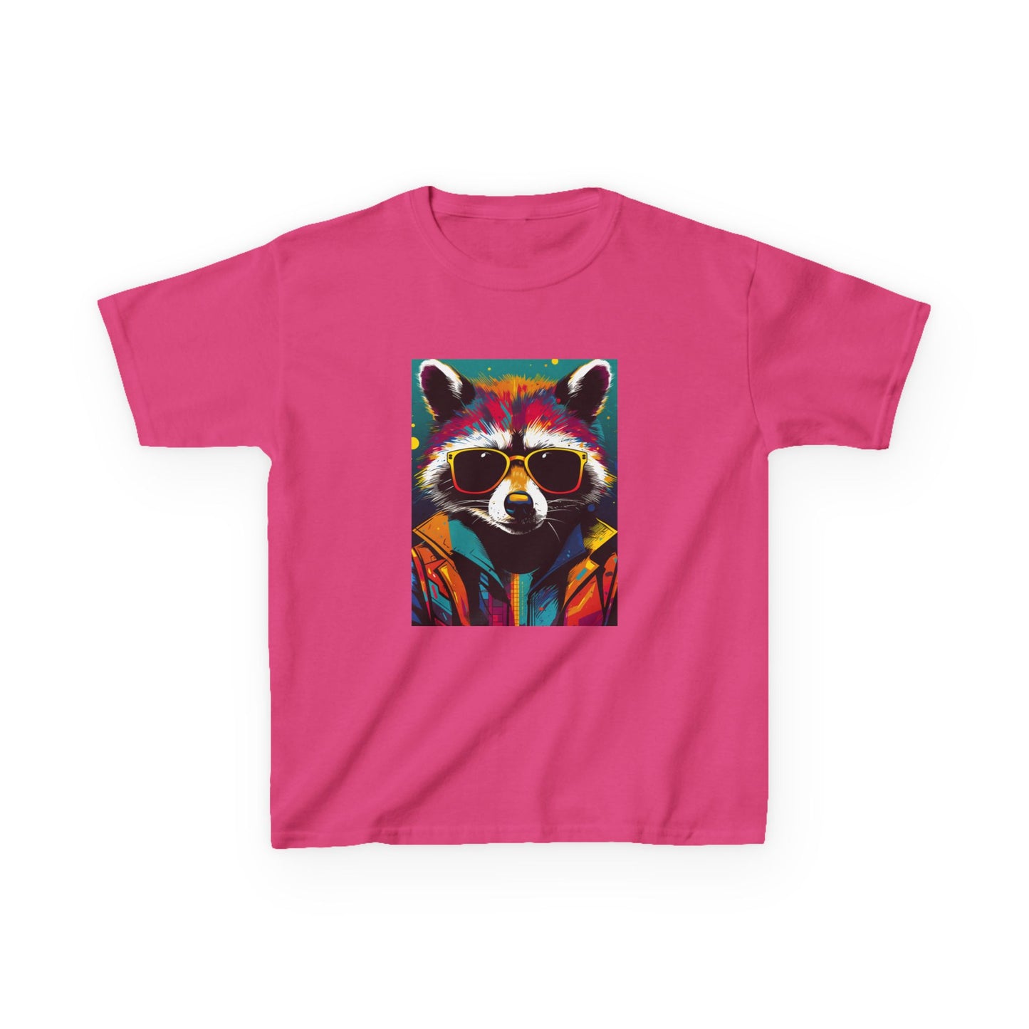 T-Shirt for Kids - Cool Raccoon Kids Tee