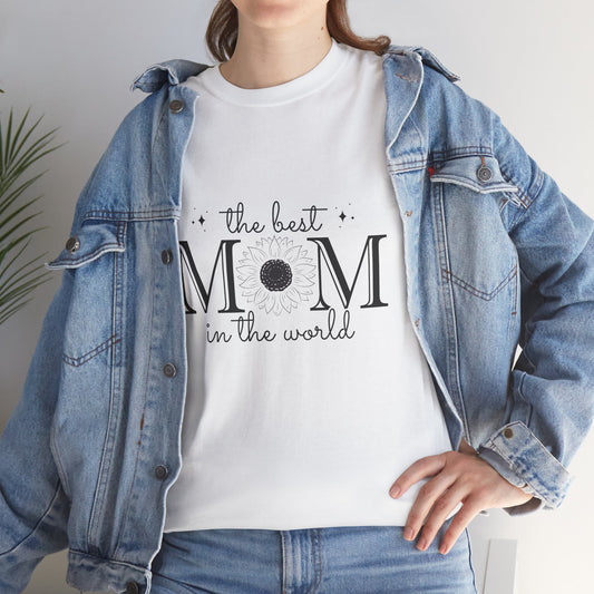 The Best Mom Unisex Heavy Cotton Tee
