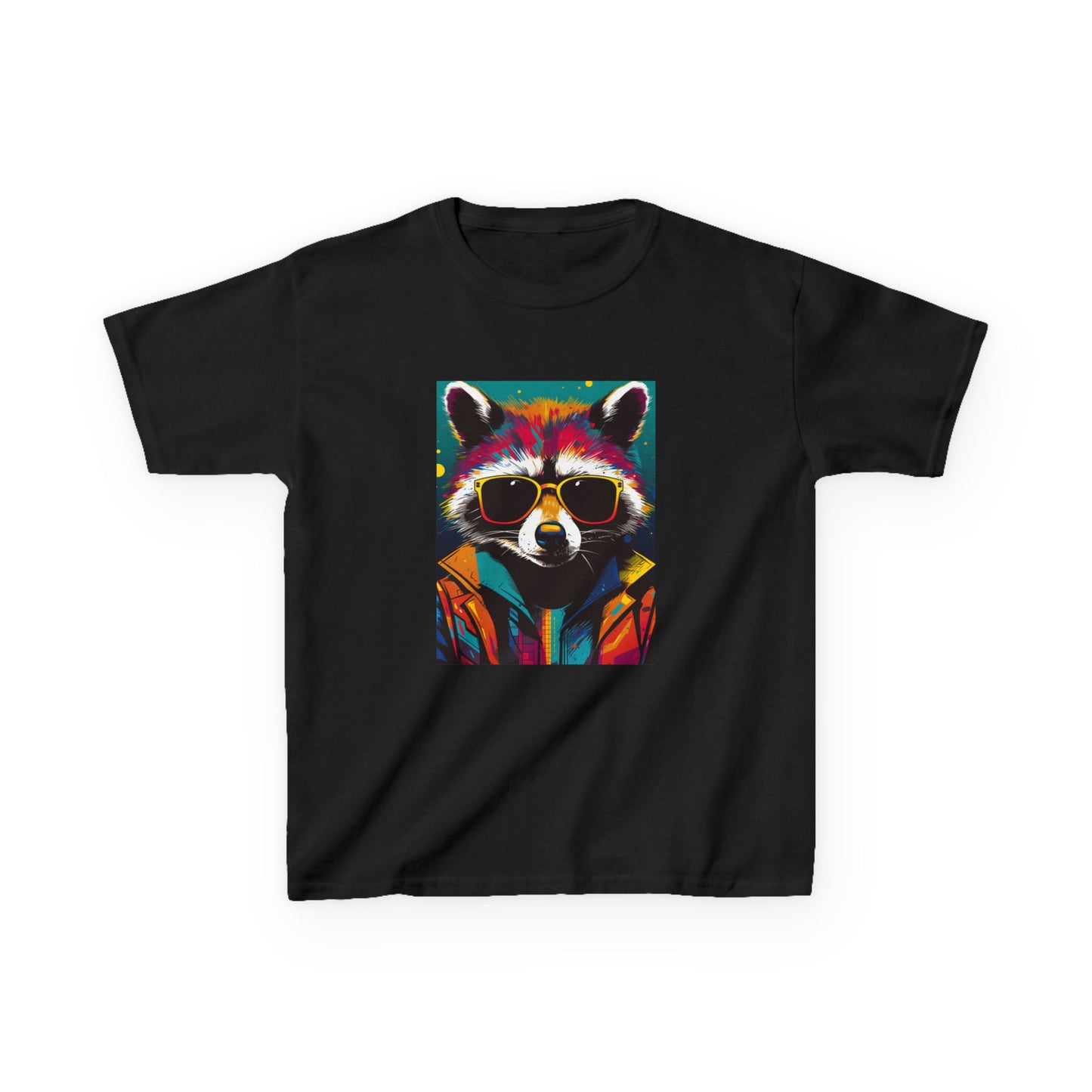 T-Shirt for Kids - Cool Raccoon Kids Tee